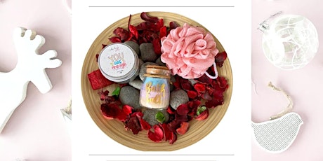 Bath Salt Soak & Fragrance Message in a Candle primary image