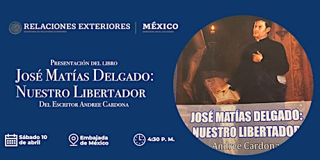 Imagen principal de Presentación del libro: José Matías Delgado: Nuestro libertador