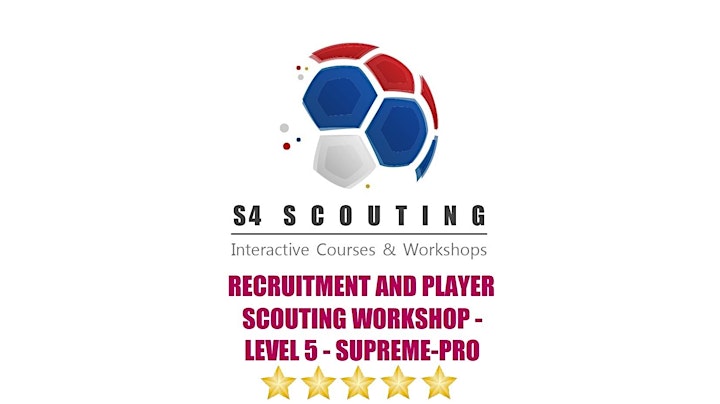 PROFESSIONAL FOOTBALL - PLAYER RECRUITMENT AND SCOUTING WORKSHOP - LEVEL 5 image