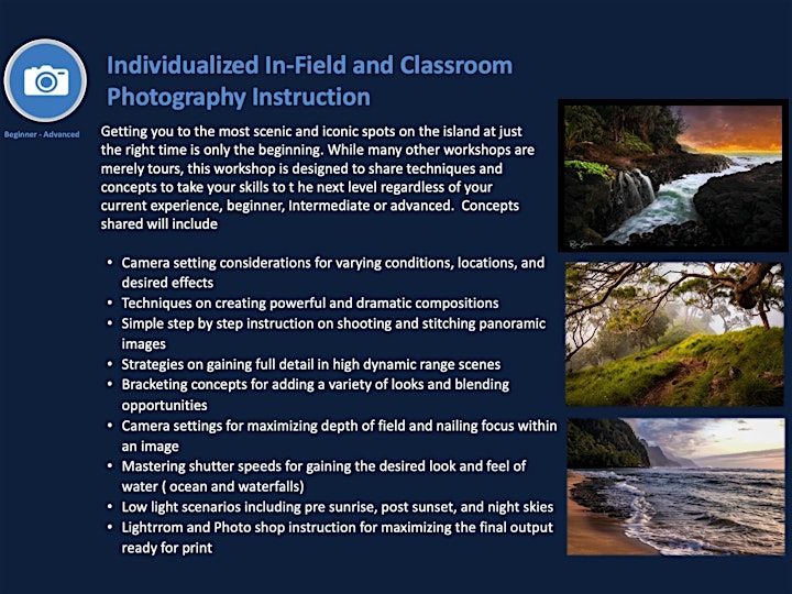 2023 ICONS of Kauai ( May 1-5  )Photography Workshop with Ryan Smith image
