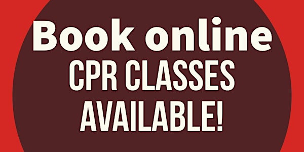 CPR/First aid/Aed Online course w Certification and skills test 