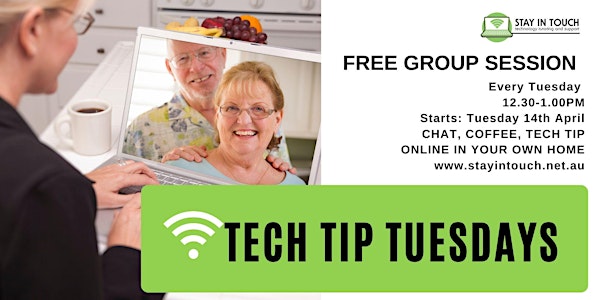 Tech Tip Tuesdays - for Seniors! FREE