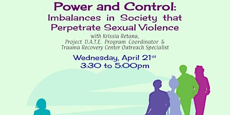 Power and control imbalances in our society that perpetuate sexual violence