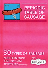 Periodic Table of Sausage: Northern Monk, Leeds primary image