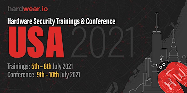 Hardwear.io - Hardware Security Conference and Training - USA 2021 (Online)