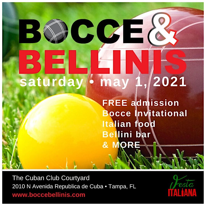Bocce & Bellinis 2021: Team Registration image
