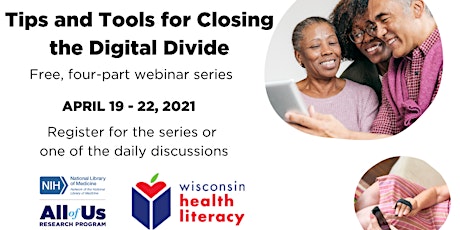 Tips and Tools for Closing the Digital Health Divide - Event Series