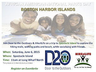 African American National Parks Day at Spectacle Island primary image