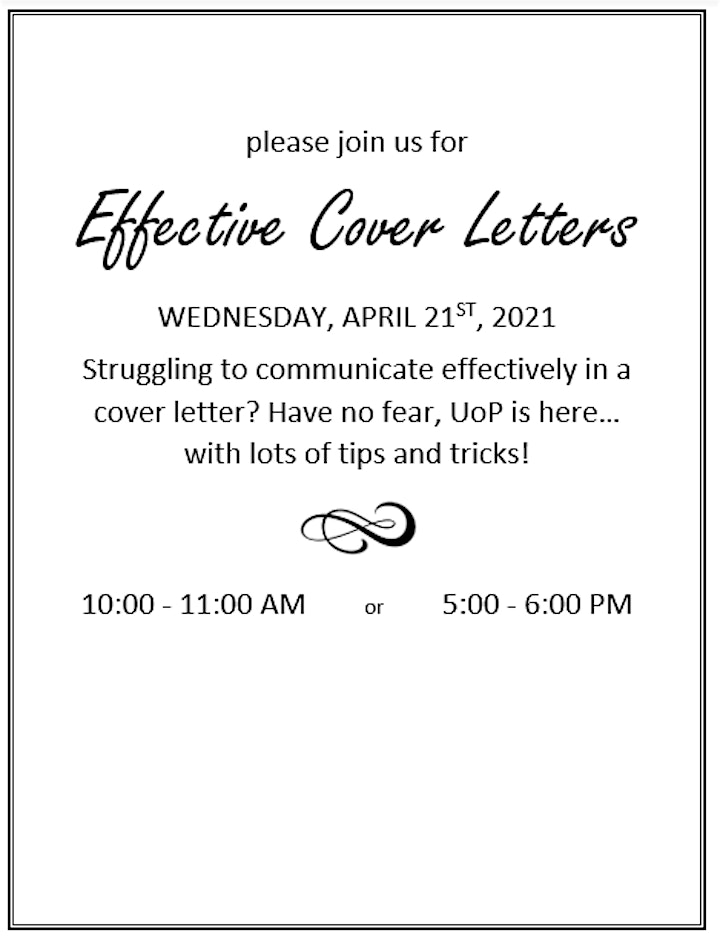 Writing an Effective Cover Letter image