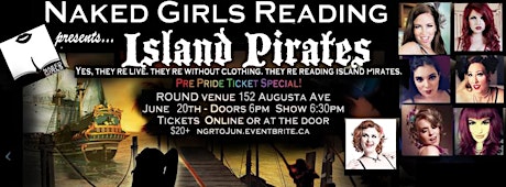 Naked Girls Reading Presents: Island Pirates! at ROUND primary image