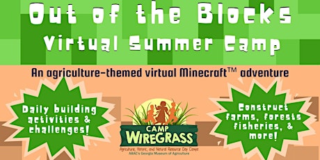 Virtual Camp Wiregrass: Out of the Blocks (Ages 8-12)