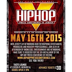 HIP-HOP PRESS CONFERENCE V in Jersey - hosted by @GetSKRILLA & @SUPAEARS primary image