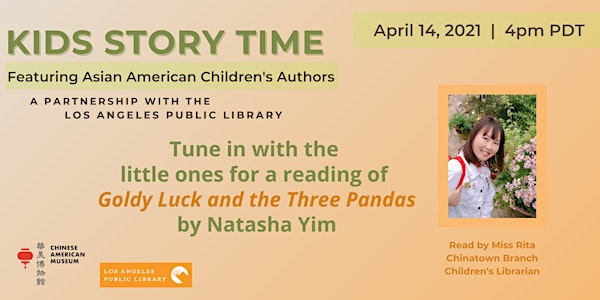 Kid’s Story Time Featuring Asian American Children’s Authors