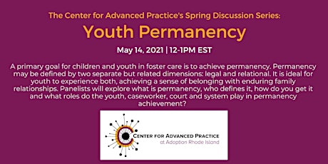 Virtual Discussion: Youth Permanency primary image