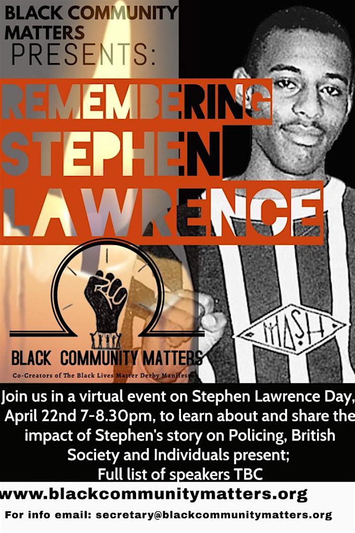 
		Remembering Stephen Lawrence image
