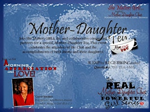 SMG Inc's Mother-Daughter Tea primary image