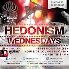 Wed! Hedonism Wednesdays at Club Bliss(NJ) | $2 Drinks All Night | Everyone FREE b4 10:30 pm primary image