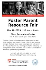 East Texas Foster Parent Resource Fair primary image