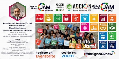 Imagen principal de Reunión Ágil: Presentación del Marco de Trabajo Global Goals Jam. SW1:ZOOM