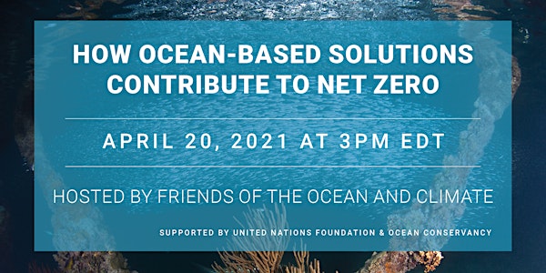 How Ocean-Based Solutions Contribute to Net Zero