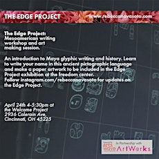 The Edge Project with Rebecca Nava Soto primary image