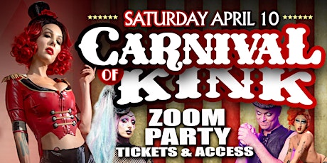 Sin City - April 10 - Zoom Party Access Ticket primary image