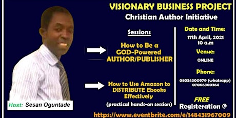 Primaire afbeelding van How to Be a God-Powered Author/Publisher