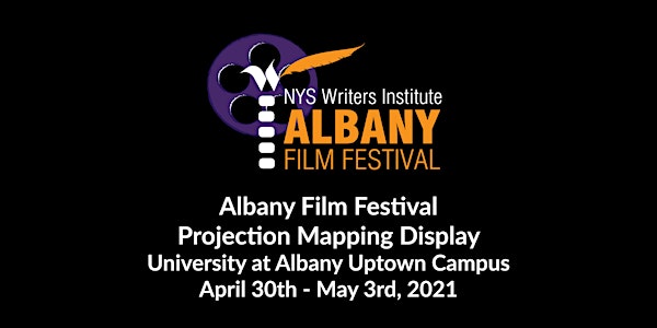 Albany Film Festival Projection Mapping Display