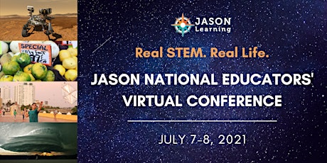 Image principale de 2021 JASON National Educators Virtual Conference July 7th & 8th