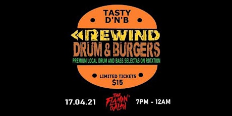 Rewind DnB presents: Drum & Burgers primary image