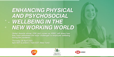 Enhancing Physical and Psychosocial Wellbeing in the New Working World primary image
