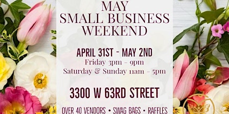 Imagem principal do evento May Small Business Weekend