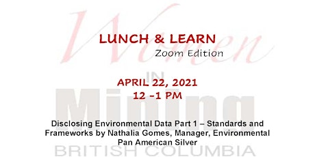 WIMBC' Lunch & Learn - April 22, 2021 - Online Event