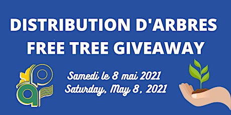 Imagem principal do evento Journée de distribution d'arbres gratuits // Free Tree Giveaway
