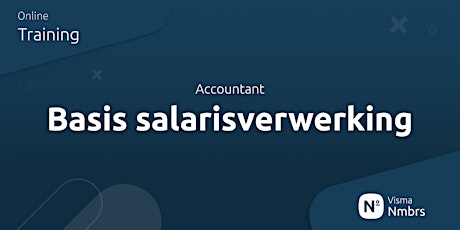 Primaire afbeelding van Accountant | Basis salarisverwerking