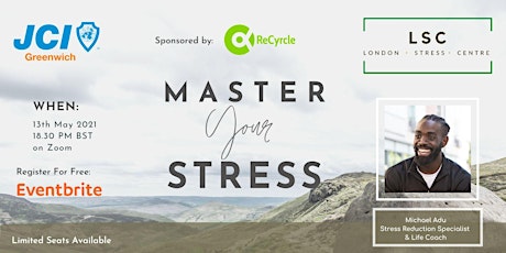 Master Your Stress with London Stress Centre Sponsored By ReCyrcle primary image