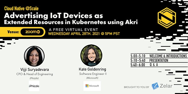 Advertising IoT Devices as Extended Resources in Kubernetes using Akri