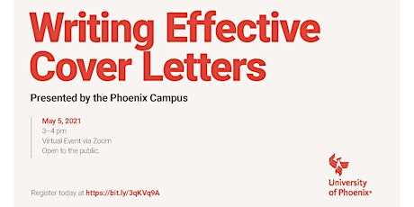 Webinar: Writing Effective Cover Letters primary image