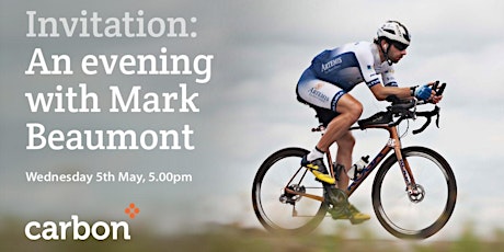 An evening with Mark Beaumont: Wednesday, 5th May at 5pm primary image