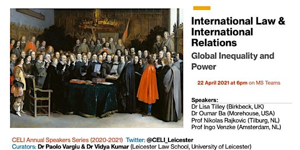 International Law & International Relations: Power and Global Inequality