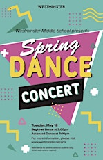 Westminster Middle School Advanced Dance Concert primary image