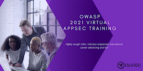 Imagem principal do evento OWASP 2021 Virtual AppSec Training November