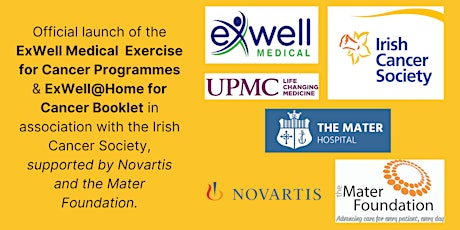 Launch: ExWell Medical Exercise for Cancer Programmes & ExWell@Home Booklet primary image