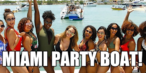 Imagem principal de Miami Boat Party - Open Bar - Boat Party Miami - Hiphop Party Boat Miami