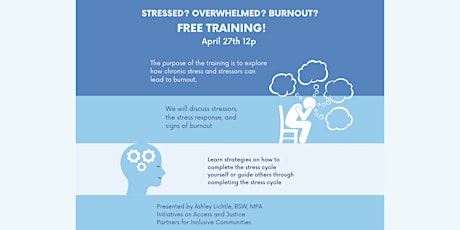 Stress & Burnout Training primary image