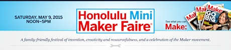 Free Soldering Workshop at the 2015 Honolulu Mini Maker Faire primary image