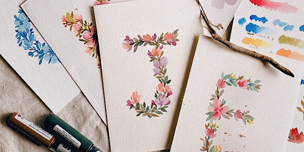 Floral Letters Watercolour Workshop