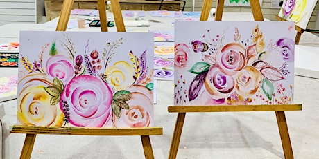 Sip & Paint Watercolour Roses tickets