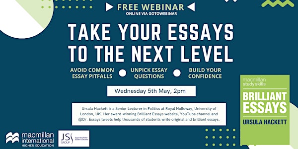 Take Your Essays To The Next Level - Ursula Hackett