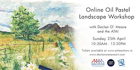 Online Oil Pastel Landscape Workshop with Declan O'Meara Art